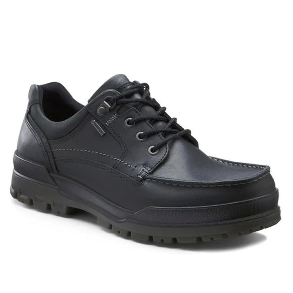 ISO ECCO 522014 Track 6 Moc Toe Lo Black GORE-TEX Waterproof Black/Brown SZ 48 - Picture 1 of 1